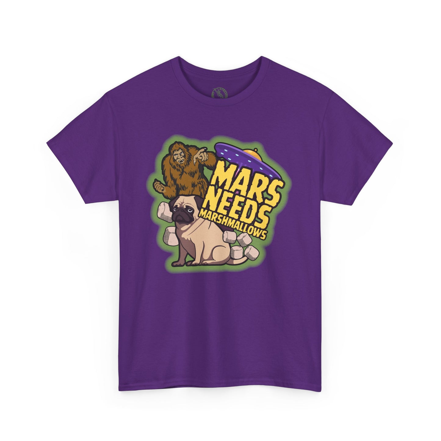 Mars Needs Marshmallows Comfy Cotton Shirt