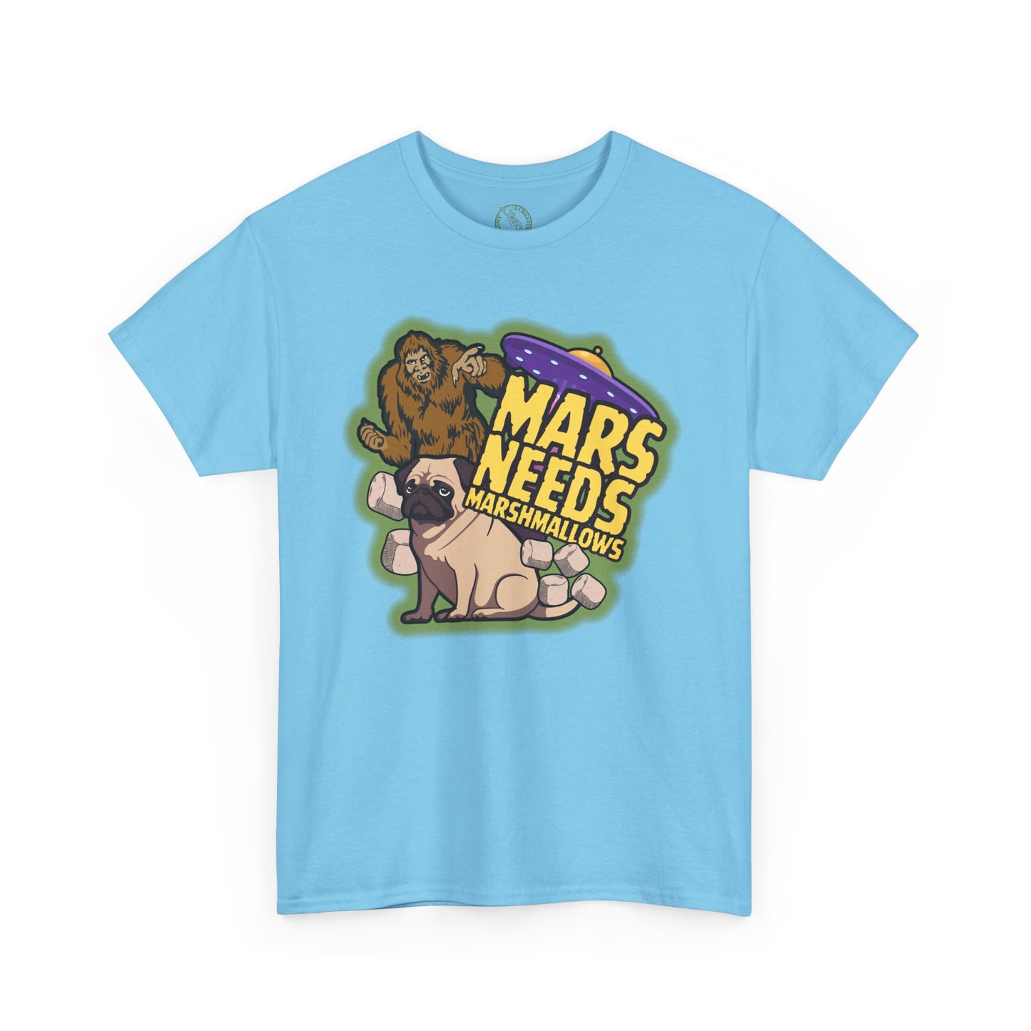 Mars Needs Marshmallows Comfy Cotton Shirt